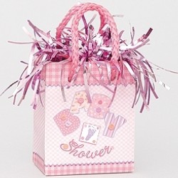 Baby Pink Stitching Mini Çanta Balon Ağırlığı