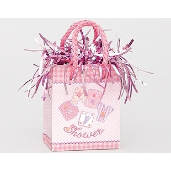 Baby Pink Stitching Mini Çanta Balon Ağırlığı
