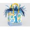 First Birthday Balloons Blue Mini Çanta Balon Ağırlığı