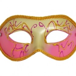 Karışık Kontür Süslemeli Maske 2