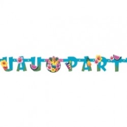 Luau Party Banner