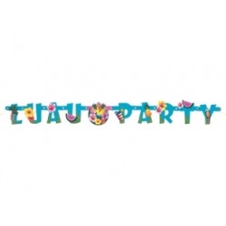 Luau Party Banner