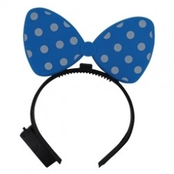 Mavi Papyon Işıklı Karışık Taç