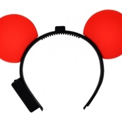 Minnie Kulaklı Plastik Işıklı Taç 10