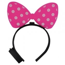 Pembe Papyon Işıklı Karışık Taç