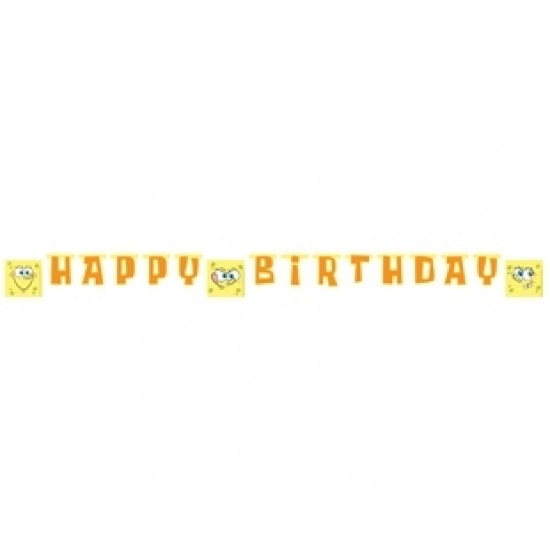 Sponge Bob Happy Birthday Set