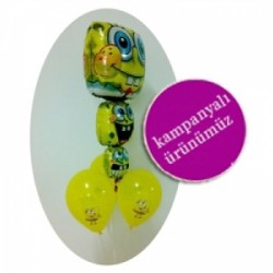 Sünger Bob Uçan Balon Demeti 2