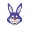 SuperShape Violet Tavşan Folyo Balon