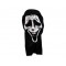 Tamamı Metal Kaplama Scream Çığlık Maske