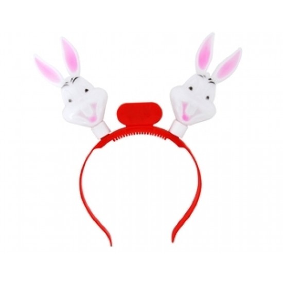 Tavşan Kulaklı Plastik Işıklı Taç 12