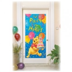 Winnie Birthday Kapı Banner